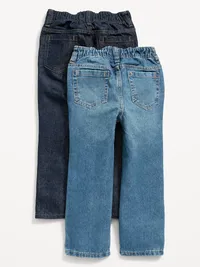 Wow Straight Pull-On Jeans 2-Pack for Toddler Boys - Multi Bottom — view 2